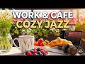 Window Desk Jazz &amp; Bossa Nova Instrumental ~ April Work Focus &amp; Cozy Study Vibes