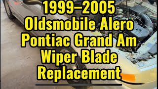 Windshield Wiper Replacement | 1999-2005 Oldsmobile Alero & Pontiac Grand Am 2002 Oldsmobile Alero Windshield Wiper Size