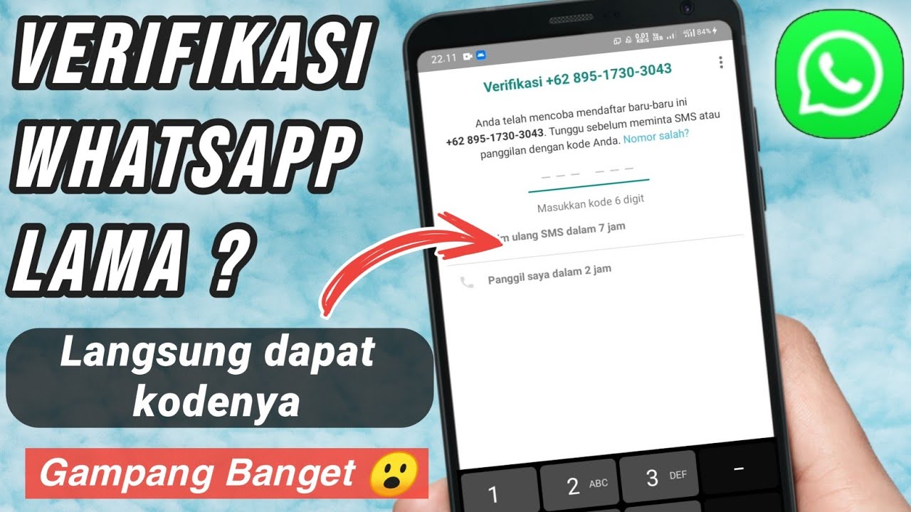 Cara mengatasi kode verifikasi Verifikasi Wa lama | kode verifikasi wa