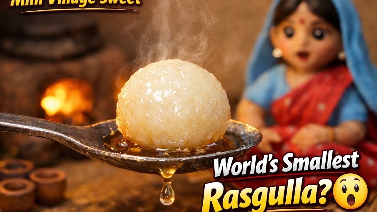 Small Rasagulla World’s Smallest Rasgulla? 😲 - YouTube