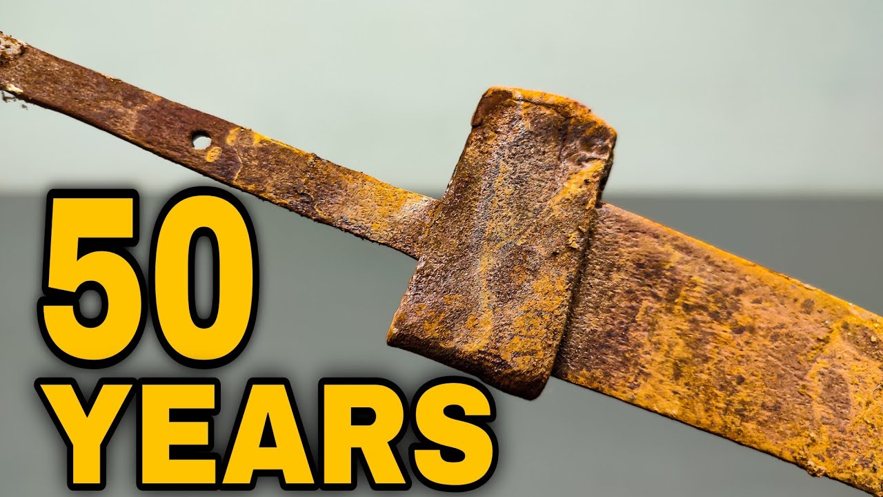 Sword From Rust Restoration Old Buried Japanese Katana Sword - From Rust To Glory - YouTube