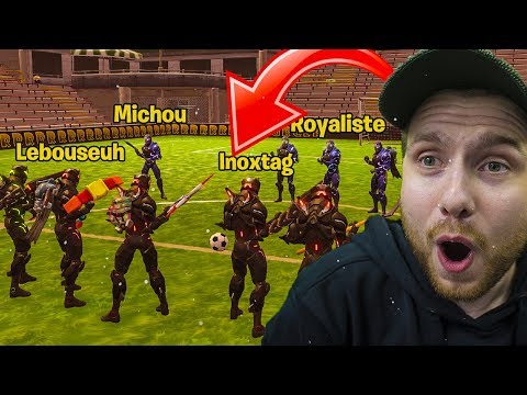 chifoumi fortnite - on fait un match d ouverture de la coupe du monde sur fortnite ft lebouseuh michou smotret video onlajn  on fait un match d ouverture de la coupe du monde sur fortnite ft lebouseuh michou smotret video onlajn - chifoumi fortnite