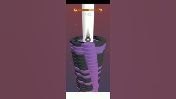 Stack Ball - Gameplay Walkthrough Level-61 (iOS & Android) | Livmyth Gameplay #shorts