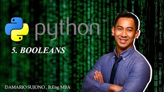 Python Programming - Booleans Episode 5 English And Indonesian Sub
