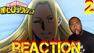 STARS AND STRIPES VS SHIGARAKI FINALIE!! | My Hero Academia Season 7 Episode 2 Reaction