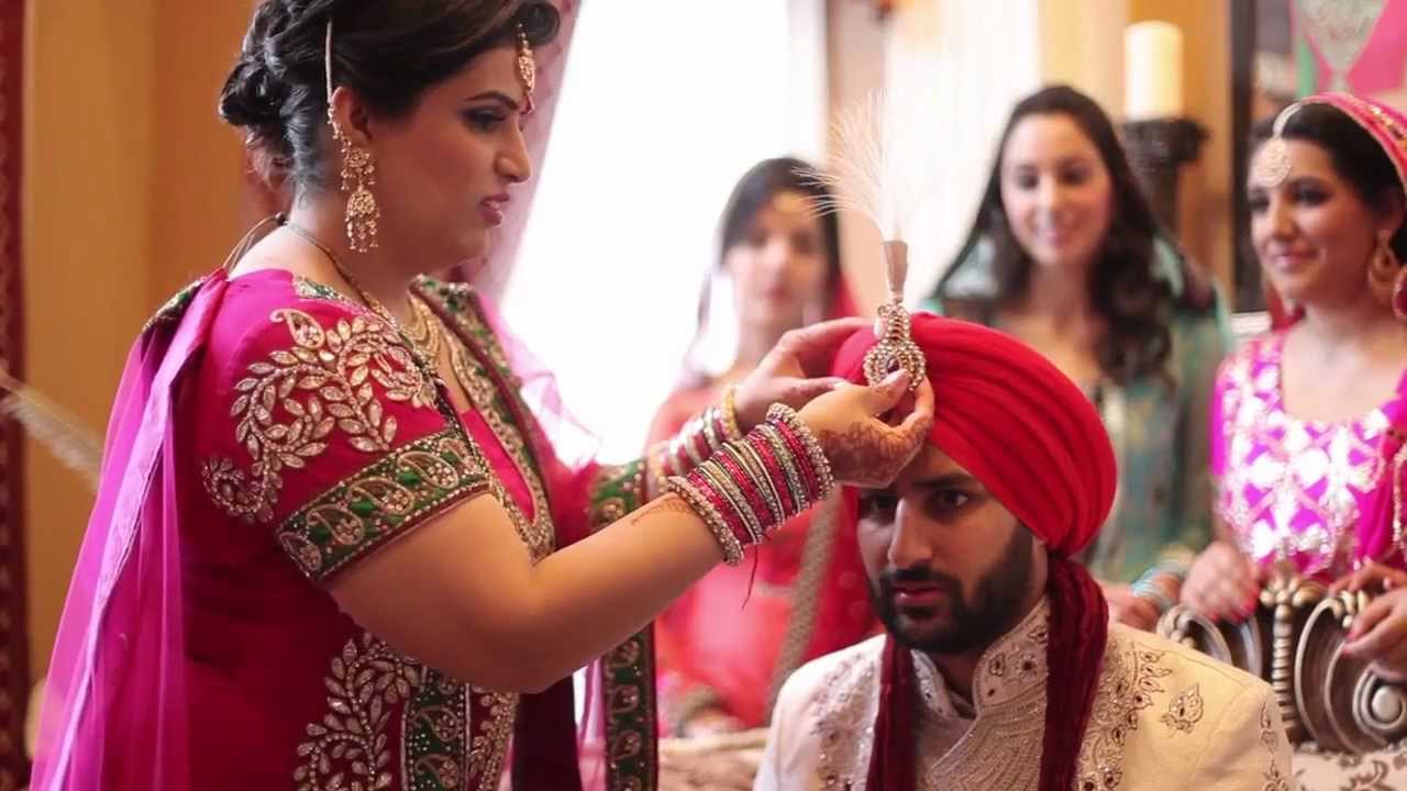 Amazing Punjabi  Wedding  shown as music  video to Allah Maaf 