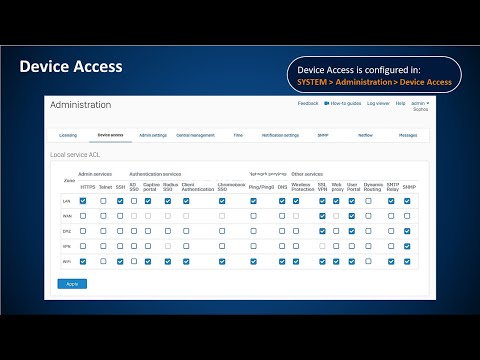 Sophos XG Firewall Device Access and Administration Training Module 2 |SSH Public Key Authentication