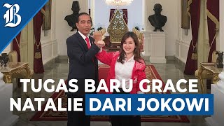 Jokowi Tunjuk Grace Natalie dan Juri Ardiantoro sebagai Stafsus