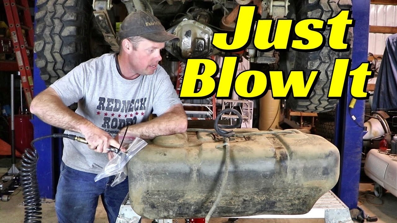 Jeep Plastic Fuel Tank Repair - YouTube