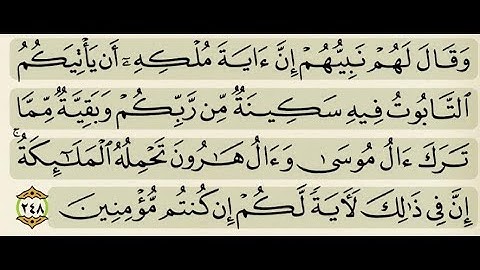 آيات السكينة بتكرار الآية - علي جابر الله يرحمه