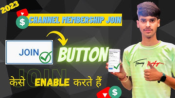 How To Enable Join Button In Youtube Channel 2023 | Youtube membership on kaise kare 2023 |