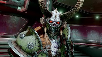 Marauder Boss Fight Doom Eternal Nightmare Difficulty on PS4 Slim