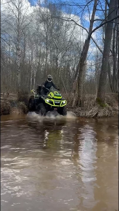 Так РВЕТСЯ ремень ВАРИАТОРА на квадроцикле #BRP #квадроцикл #offroad # ...
