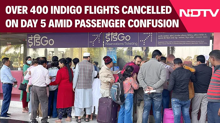 IndiGo Crisis | Over 400 Flights Cancelled On Day 5 Amid Passenger Confusion