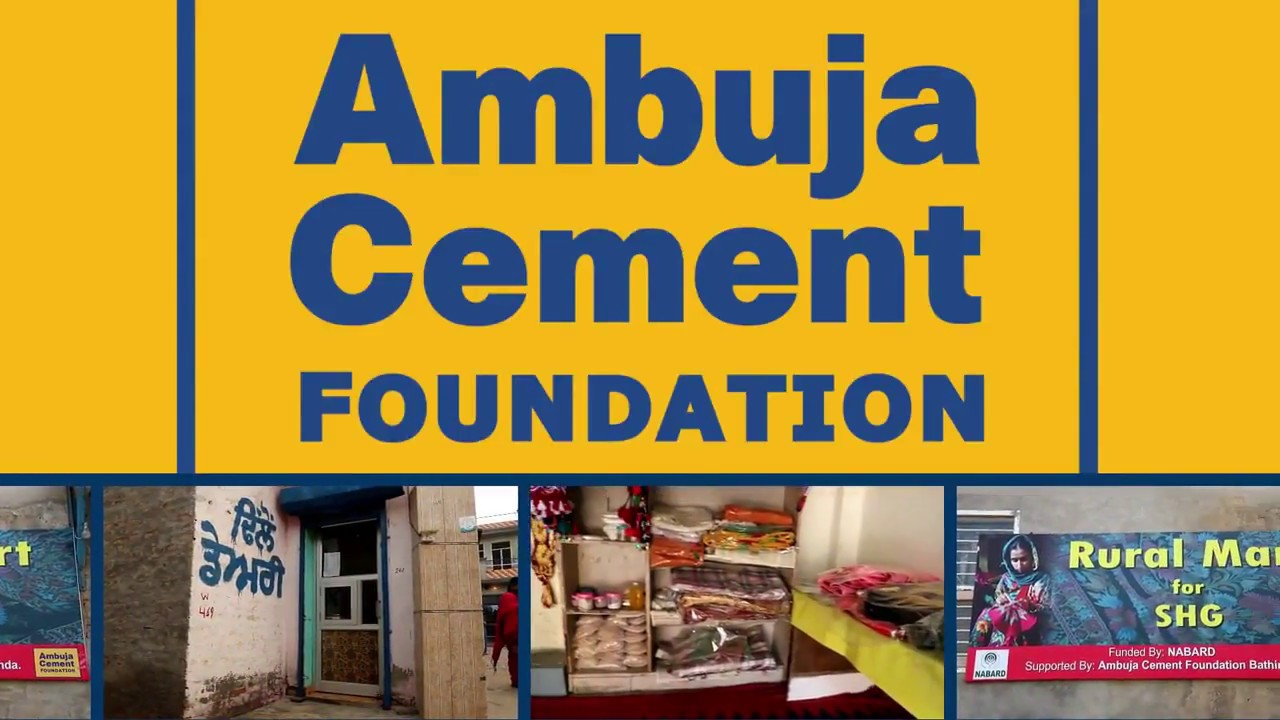 Corporate social responsibility Ambuja Cement Foundation, Bathinda