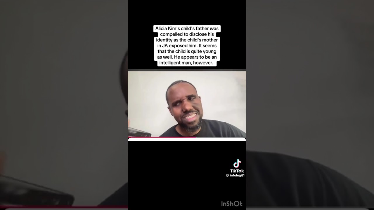 ALICIA KIM BABY FATHER CLEARED THE AIR 