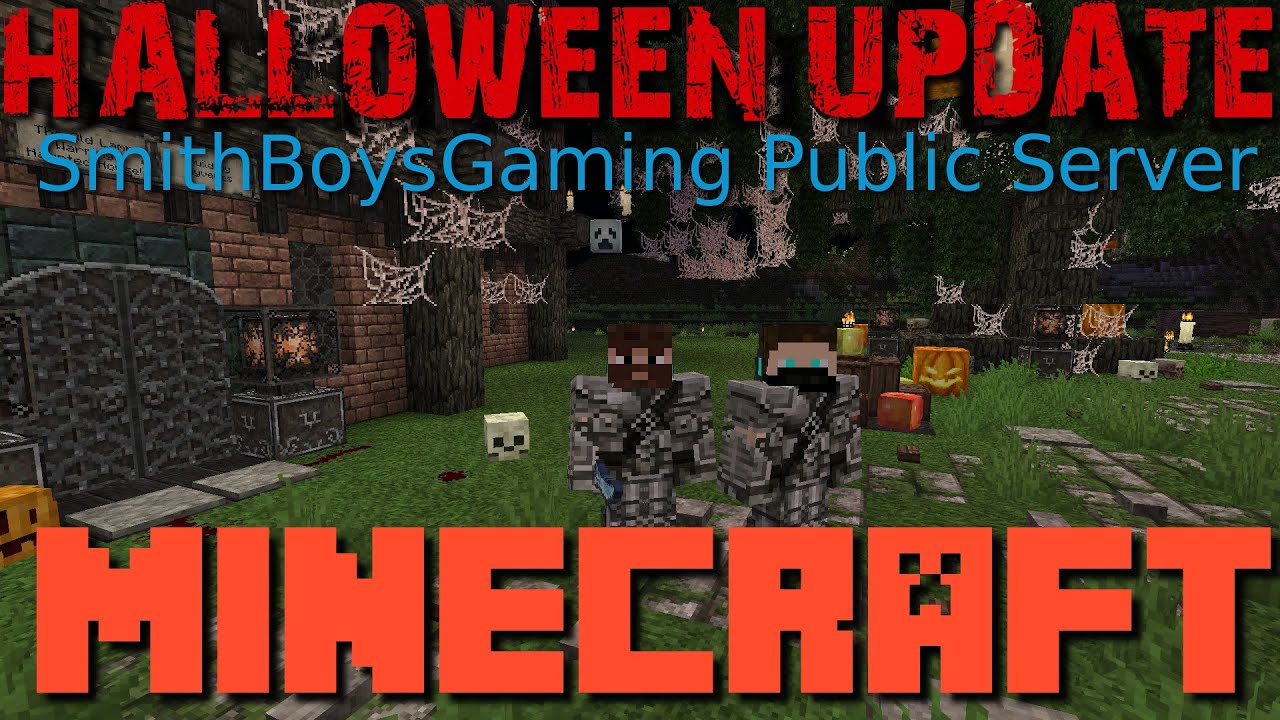 Happy Halloween! SBG Minecraft Server Halloween Update By Wyveres