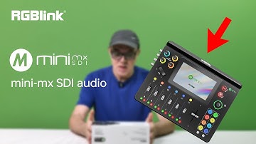 mini-mx SDI audio #rgblink