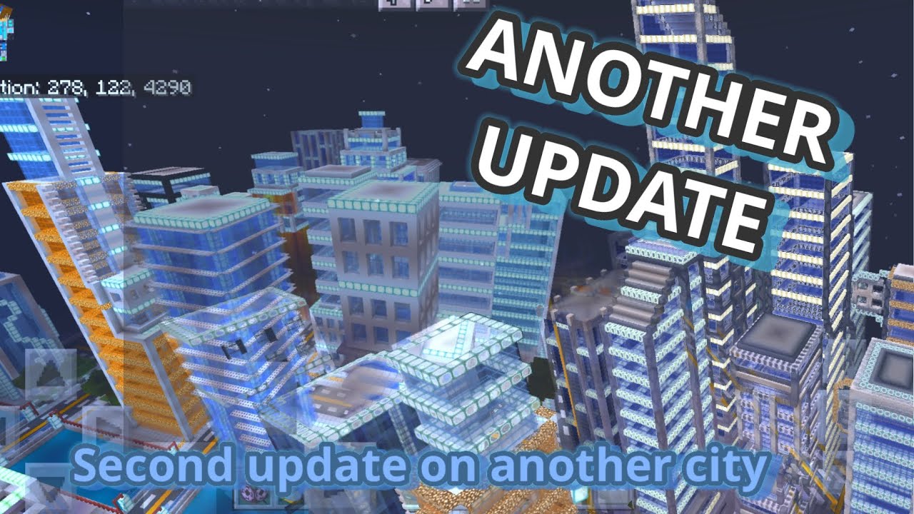 Minecraft project update 2 (different project) - YouTube