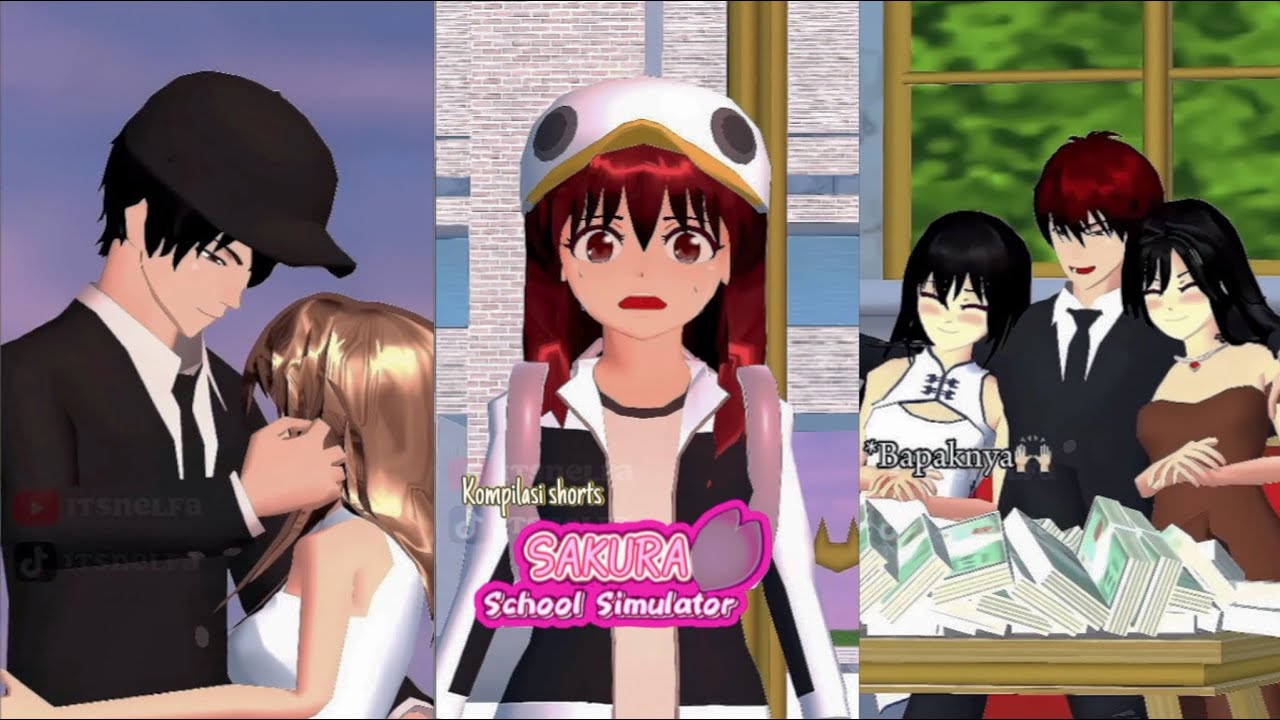 Kompilasi video shorts sakura Itsnelfa terbaru ! 🥰  #sakuraschoolsimulator