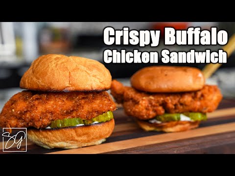 How to Make the Perfect Crispy Buffalo Chicken Sandwich You Can't Resist!