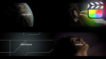 Thrilling Intro Modular Template for Final Cut Pro — MotionVFX