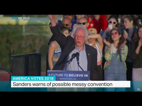 Bernie Sanders warns
