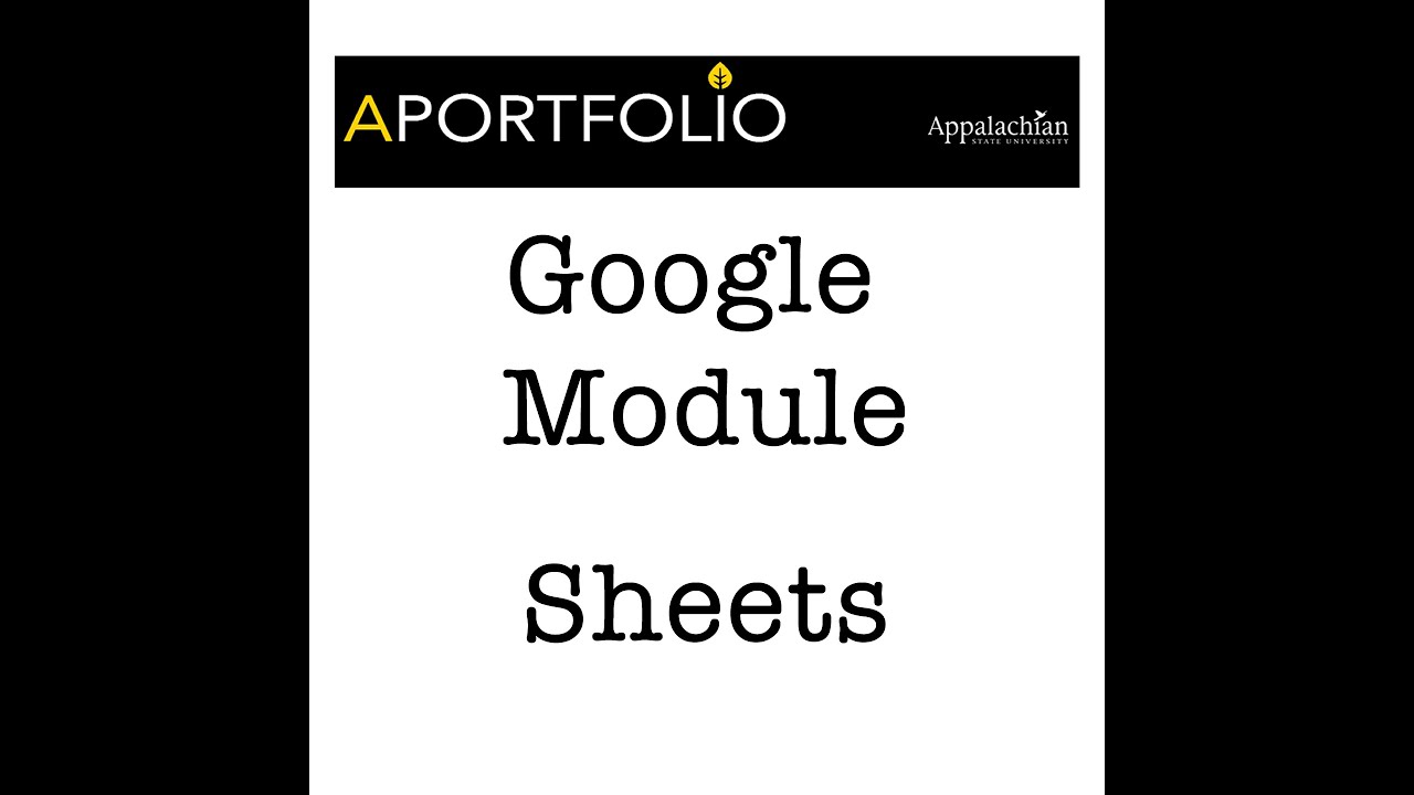 Google Sheets Module Tutorial - YouTube