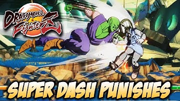 How to Punish Super Dash ft. Damascus - Dragonball FighterZ