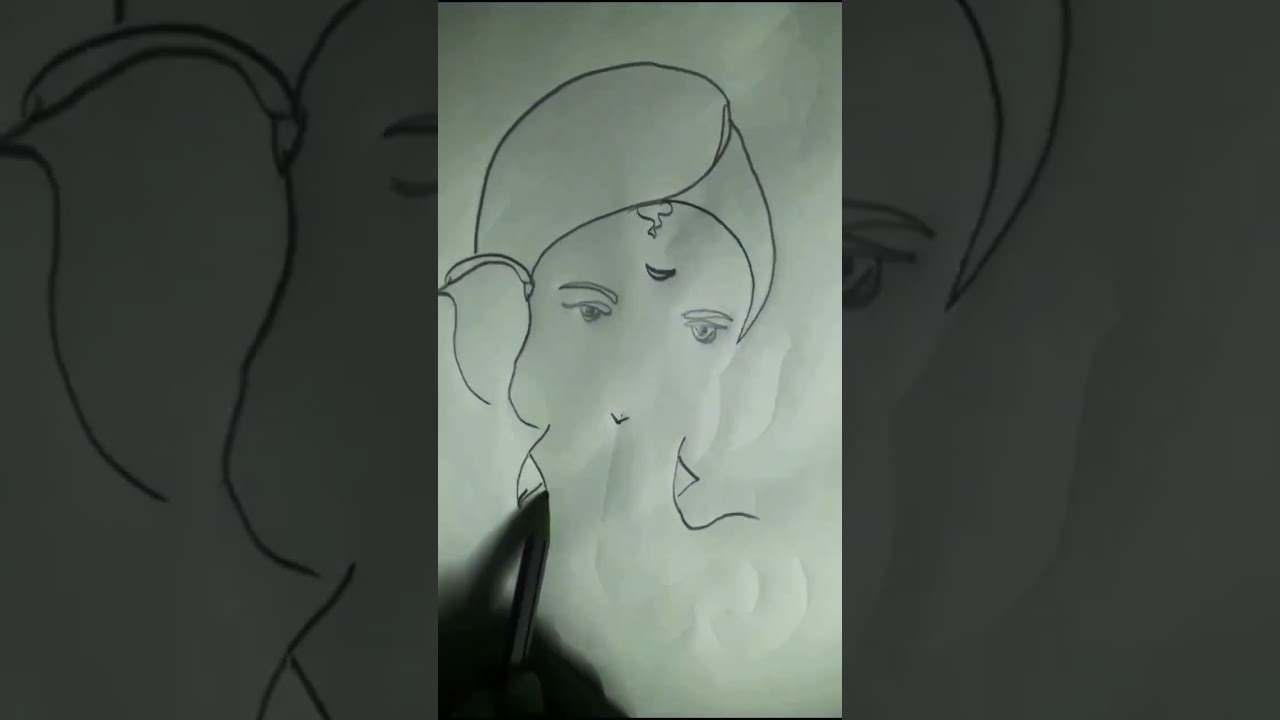 Ganesh drawing!Ganesh drawing easy! har har mahadev! 