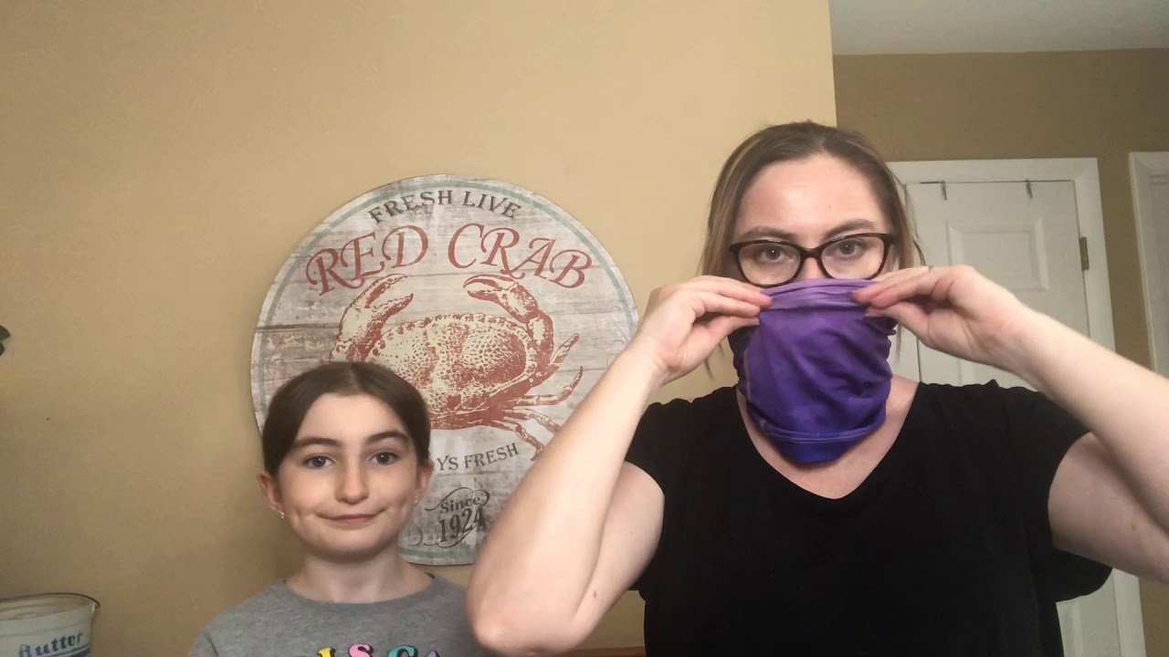 How to correctly wear a face mask - YouTube