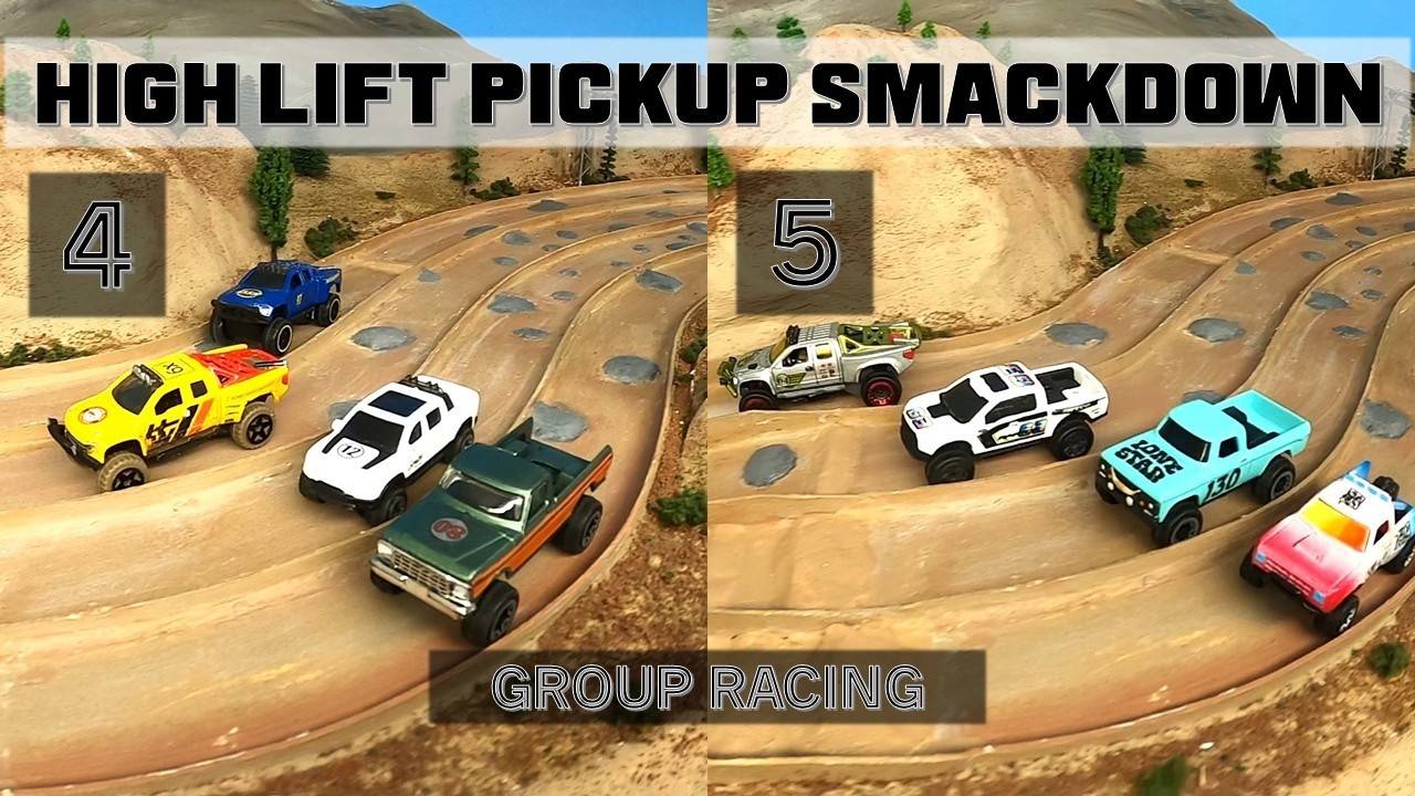 HIGH LIFT PICKUP SMACKDOWN | Group Races 4 and 5