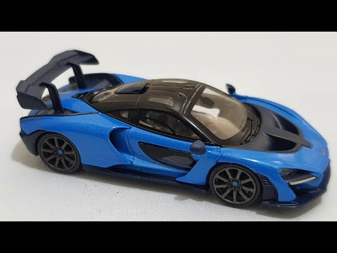 ミニカー MINI GT McLaren Senna Antares Blue 1/64 MINI GT McLAREN SENNA ANTARES BLUE LHD 1 OF 1200 MIJO