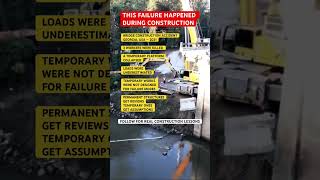 This failure happened during construction #construction #shorts