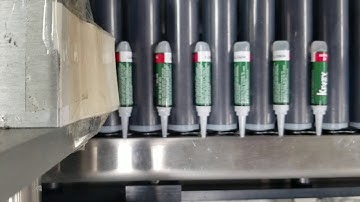 Small diameter tubes - Horizontal roller labeling system