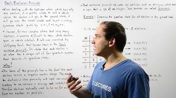 Pauli Exclusion Principle