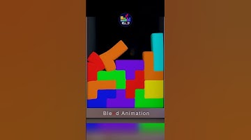 PLAY TETRIS ON SHORT #shorts  #blender #games #tetris #satisfying #iphone  #tetrispuzzle #softbody