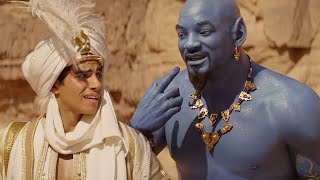 بيلاقي مصباح سحري فيه عفريت بيحققله كل أمنياته Aladdin