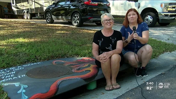Clearwater woman turns storm drains into works of ...