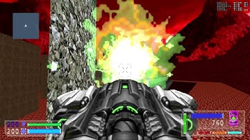 128 Linedefs, 64 Things with Hell Crusher+Brutal Doom Monsters: MAP23