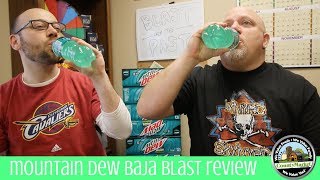 NEW Mountain Dew Baja Blast Review | First Taste Test | Two Bald Guys