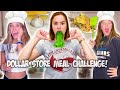 ONE DOLLAR INGREDIENT CHRISTMAS MEAL COOKING CHALLENGE!!