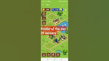 Zoo riddle of day #zoo #telegram #zoo riddle and rebus of the day