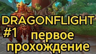 первый раз в dragonflight.world of warcraft.вперёд на драконьи острова.