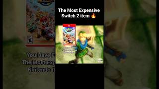 The Most Expensive Switch 2 item 🔥#switch2 #nintendo #gaming #retrogaming