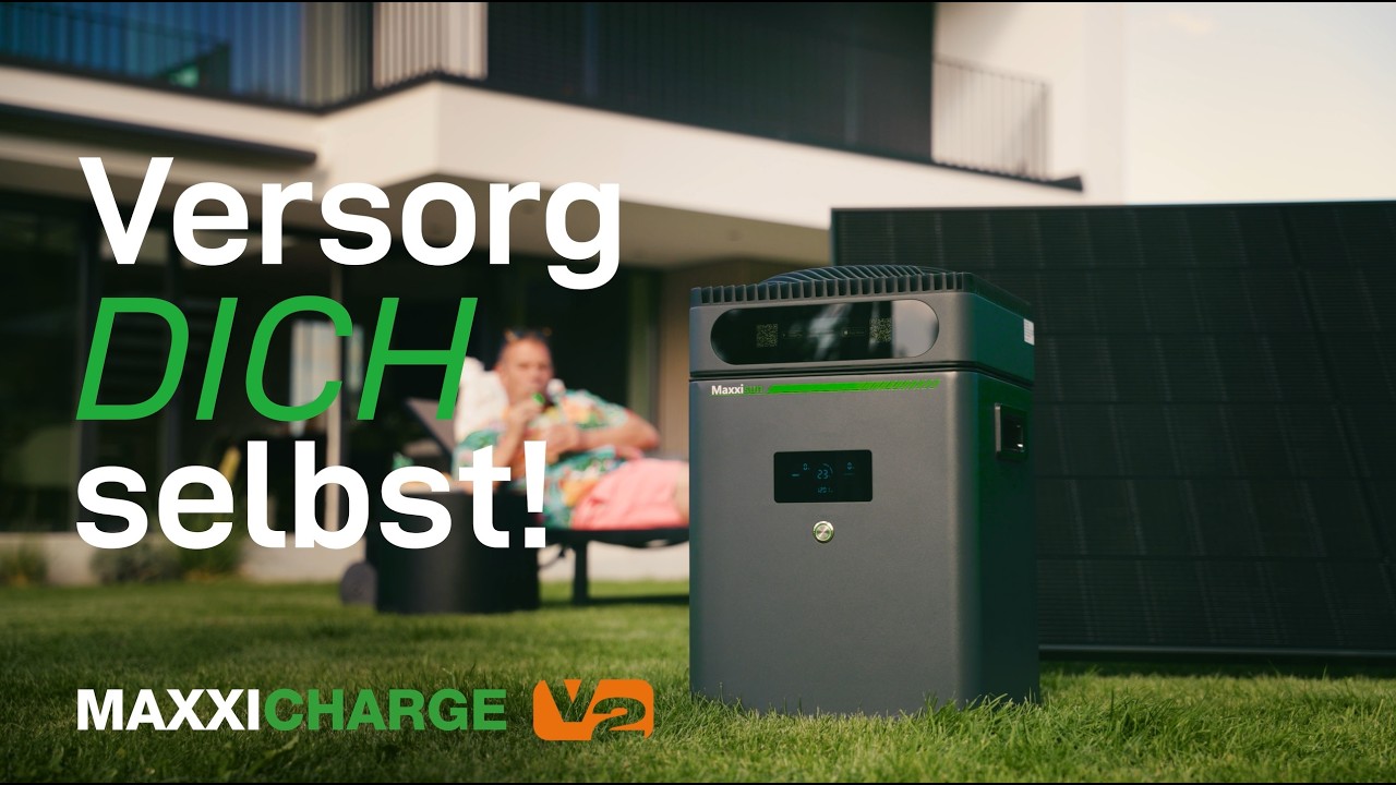 Versorg Dich selbst! Maxxicharge V2 Balkonkraftwerk