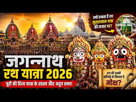 जगन्नाथ रथ यात्रा 2026 | 9 रहस्य, परंपराएं और रोचक तथ्य | Puri Rath Yatra