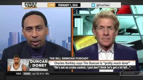 ESPN FIRST TAKE 2 1 2016    Charles Barkley   
