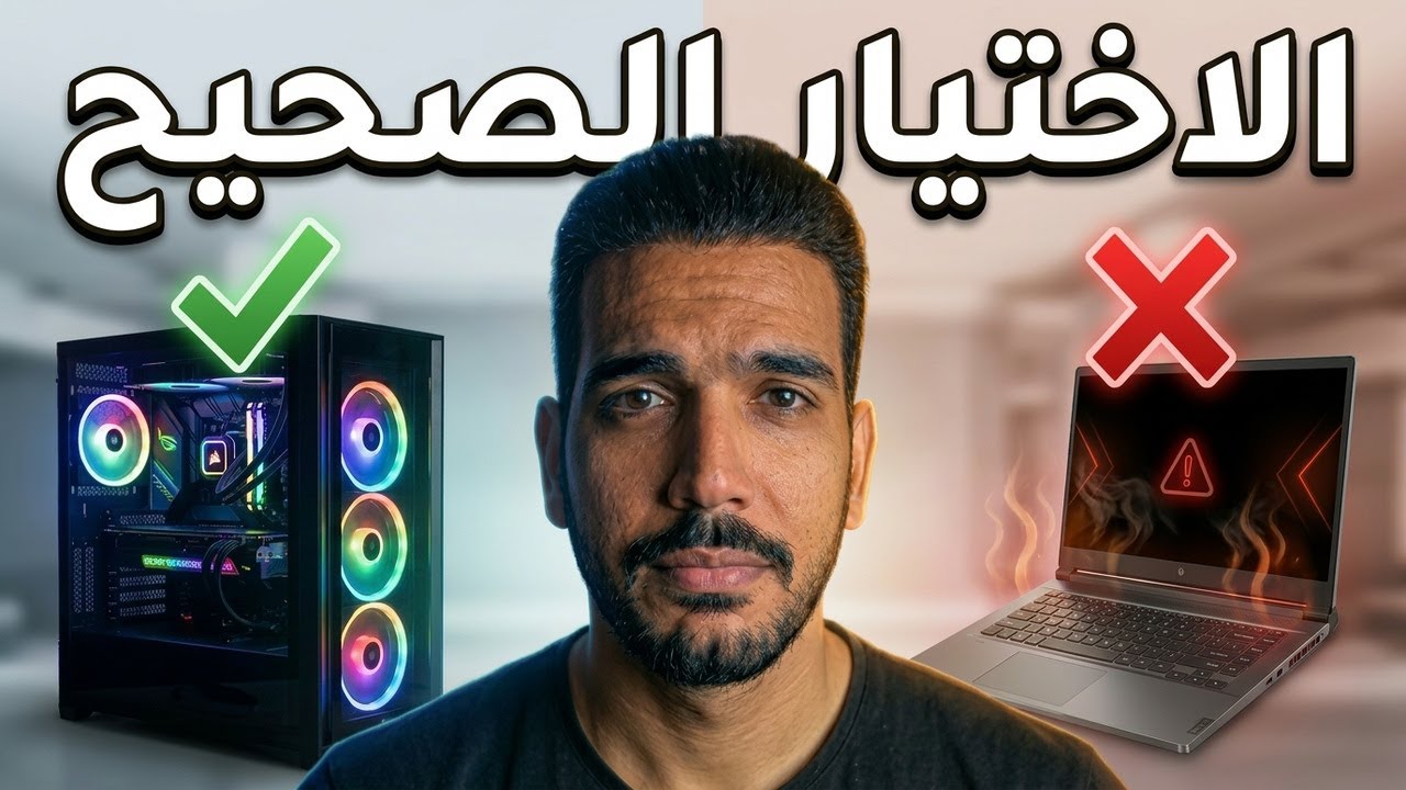 بلاش تغلط غلطتى ! لابتوب ولا كمبيوتر ؟