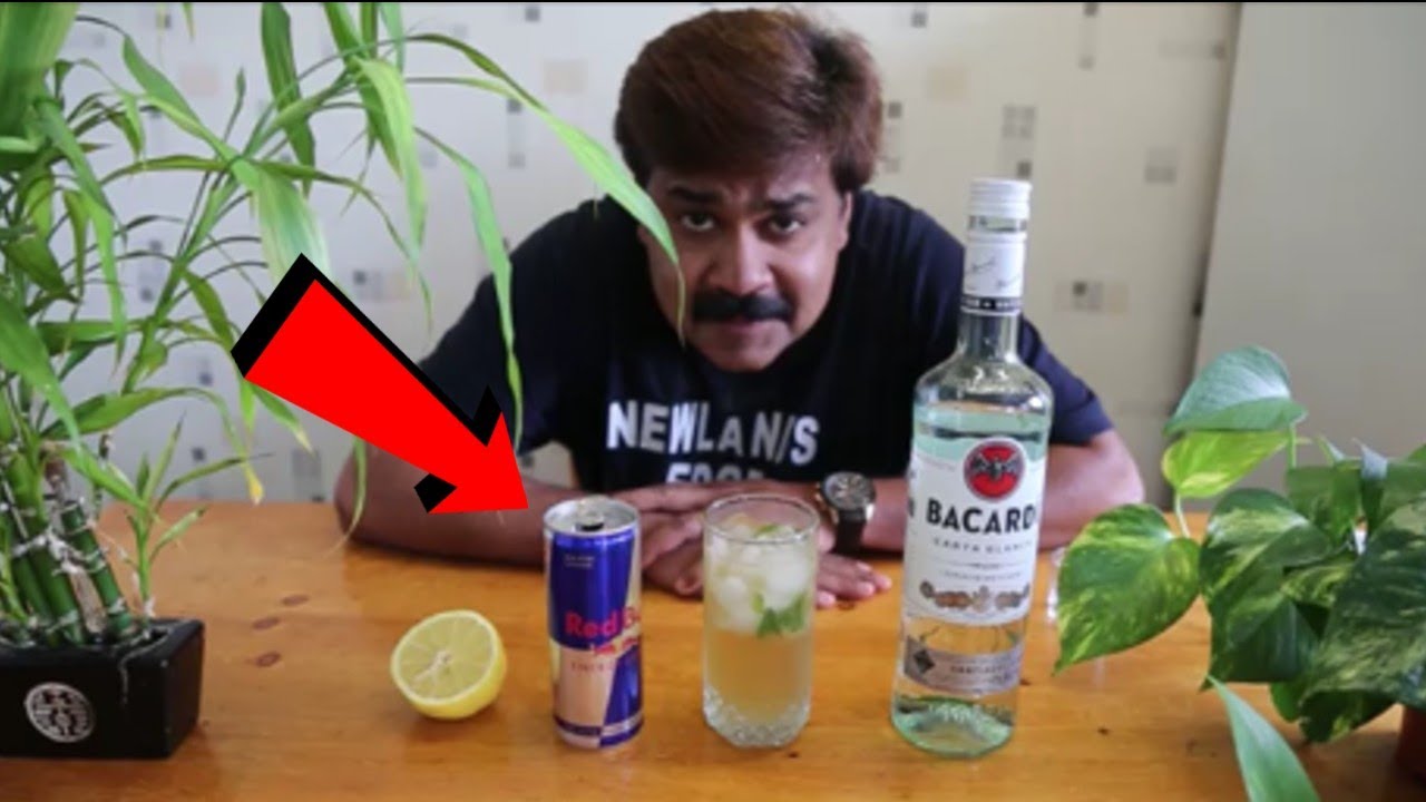 RED BULL BACARDI COCKTAIL ഇതുപോലെ ഒന്ന് കുടിച്ചുനോക്കു
